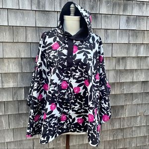 NWOT Marimekko reversible jacket poncho one size